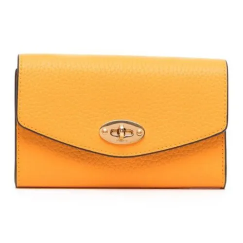 Mulberry Darley Wallets Yellow