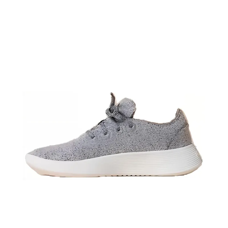 Allbirds Wool Runner Cushioning Wear-Resistant Low-Top Casual Shoes Unisex Gray-0