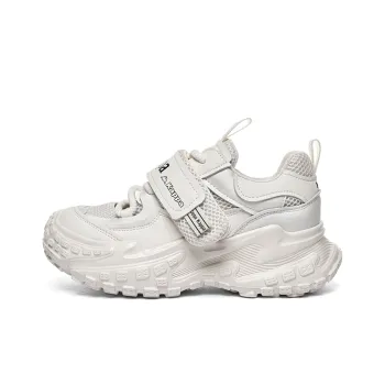 Kappa Anti Slip And Wear Resistant Breathable Low Top Chunky Sneakers Women's Classic White