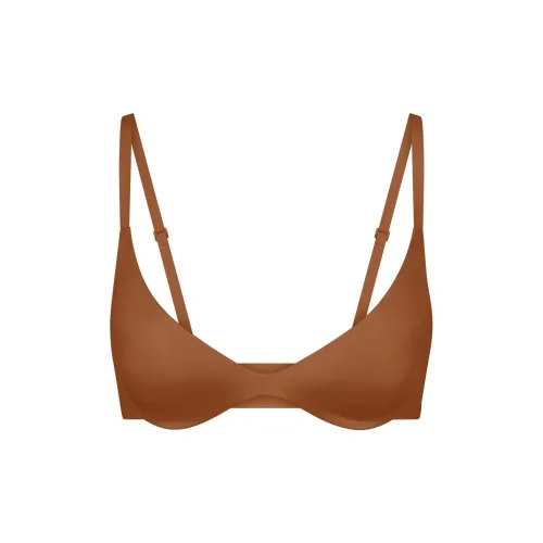 SKIMS WIRELESS FORM SUPER PUSH-UP BRA Bra Women's 1 Pack BRONZE/Bronze