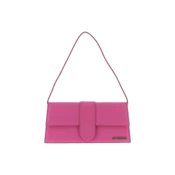 Jacquemus Leather Shoulder Bag Crossbody Bag Women's Pink
