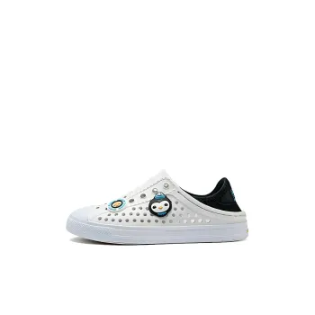 Skechers Anti Slip Wear Resistant Children's Sandals White Black Kids'