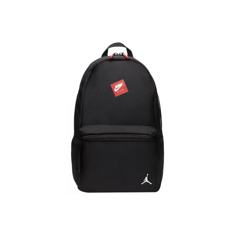 Jordan Polyester Backpack Regular Unisex Black-0