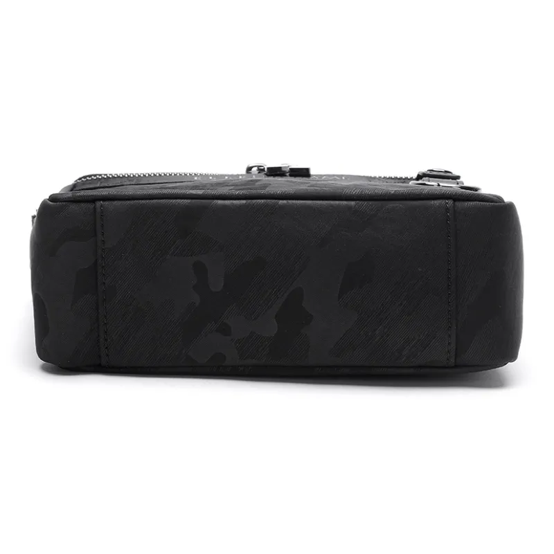 ELLE HOMME Fabric Shoulder Bag Regular Men's Black-4