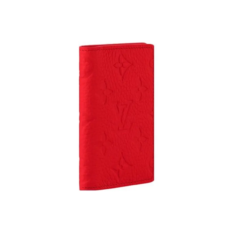 LOUIS VUITTON Pocket Organizer Taurillon Colormania Red-1