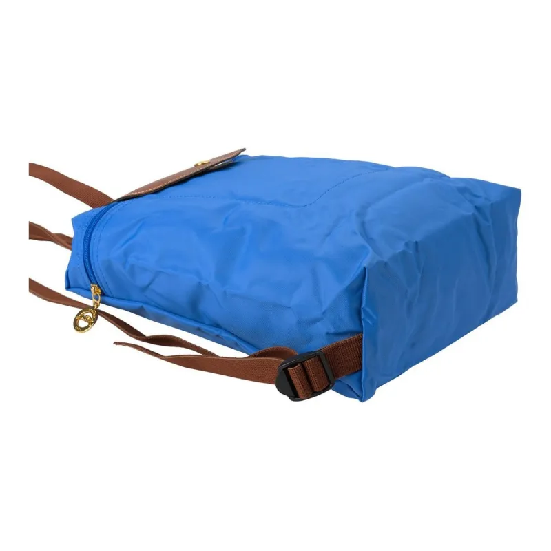 LONGCHAMP Polyamide Canvas Backpack Regular Women's Blue-3