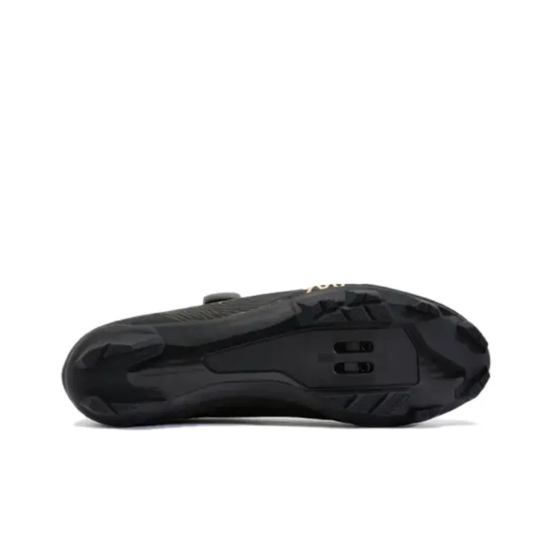 DECATHLON Cushioning Wear Resistant Low Top Cycling Shoes Men's Black Orange-3
