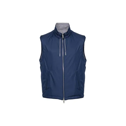 Ermenegildo Zegna Vests Men Blue