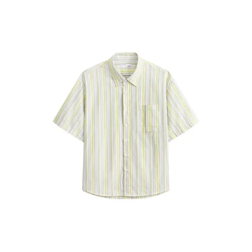 GXG Shirts Men Yellow