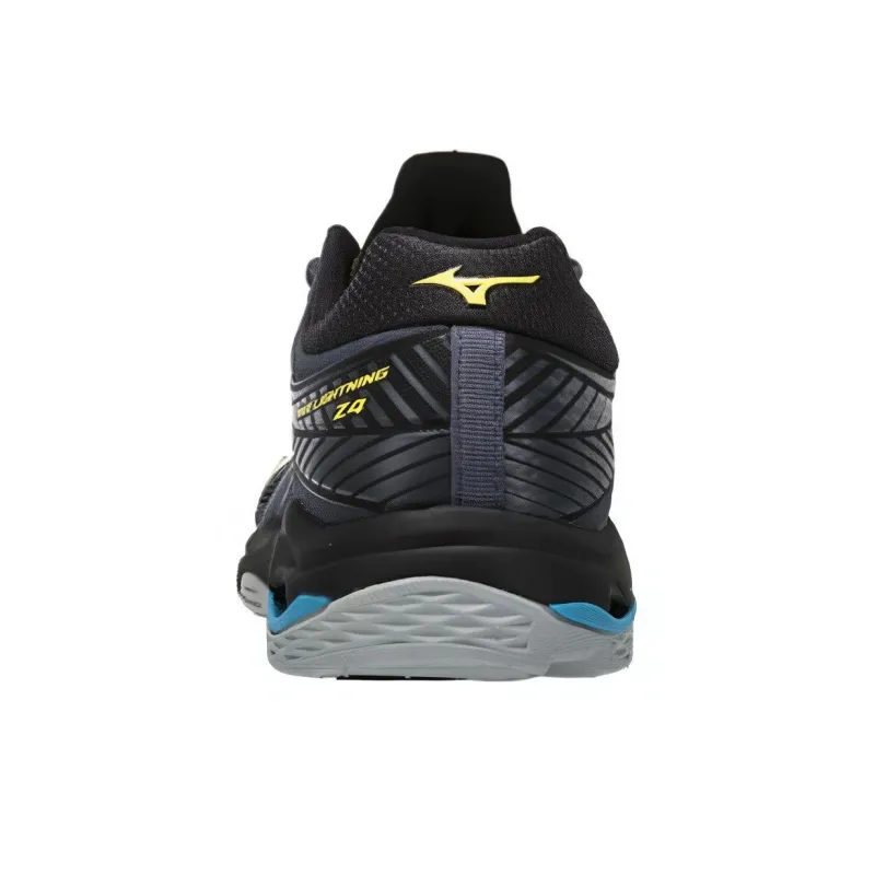 Mizuno Wave Lightning Z4 Anti-Slip And Wear-Resistant Breathable Low-Top Running Shoes Unisex Black Blue-1
