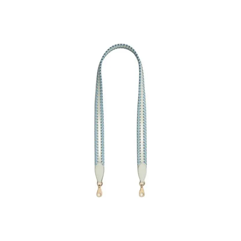 HERMES Epsom Calfskin With Swift Calfskin Bag Straps Women's Light Blue/White-1