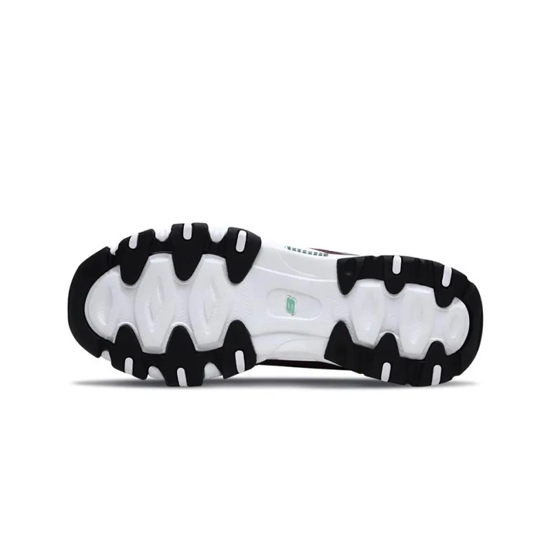 One Piece X Skechers D'LITES Series Casual Shoes Unisex Low Top White/Green-4