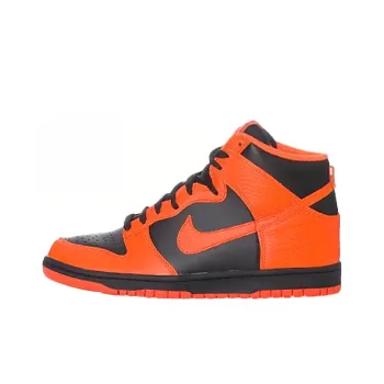 Nike Dunk High Black Safety Orange