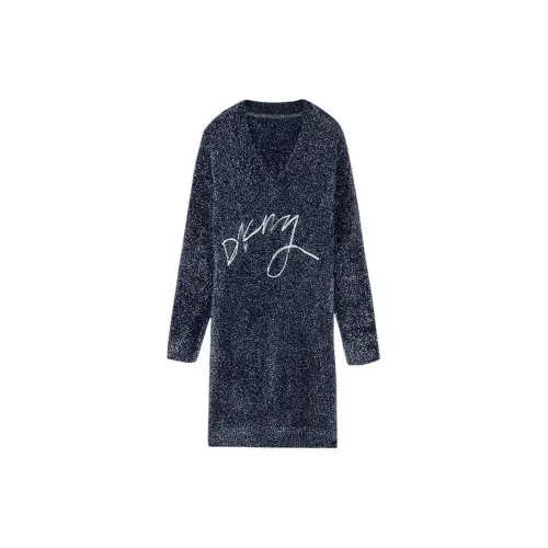 DKNY Long-Sleeved Dresses Women's Navy Blue