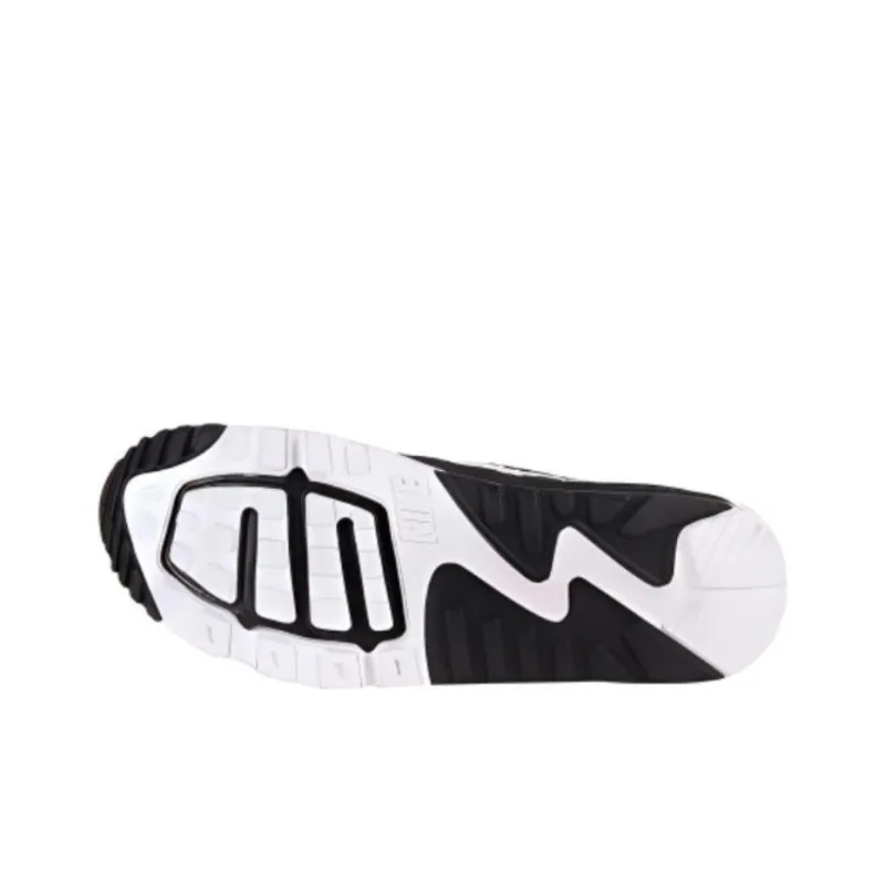 Nike Air Max Lunar Low Top Running Shoes Men's Black White-3