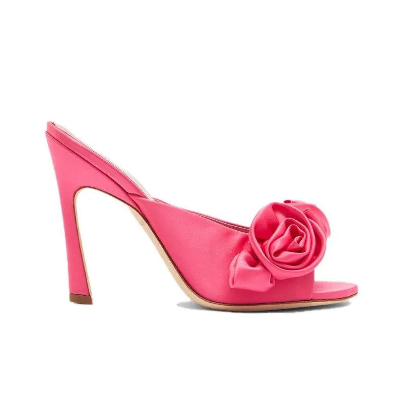 Blumarine Slide Slippers Women's Pink-1