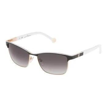 CarolinaHerrera Square Sunglasses Women's White