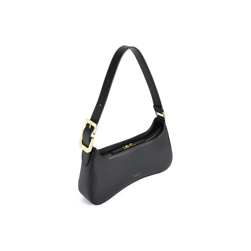 C.LI Cow Leather Cat Head Bag, Shoulder Bag Women's Luo Ying Black/Thin Persimmon Pink/Red Tea Brown-1