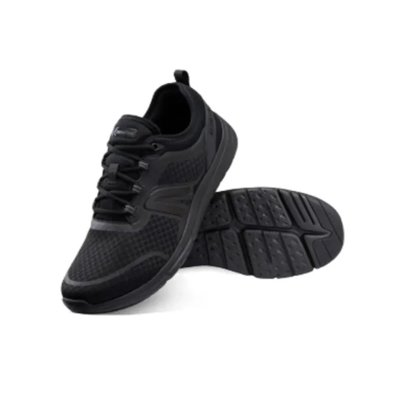 DECATHLON Soft 540 Cushioned Wear Resistant Breathable Low Top Casual Shoes Men's Steed Black-4