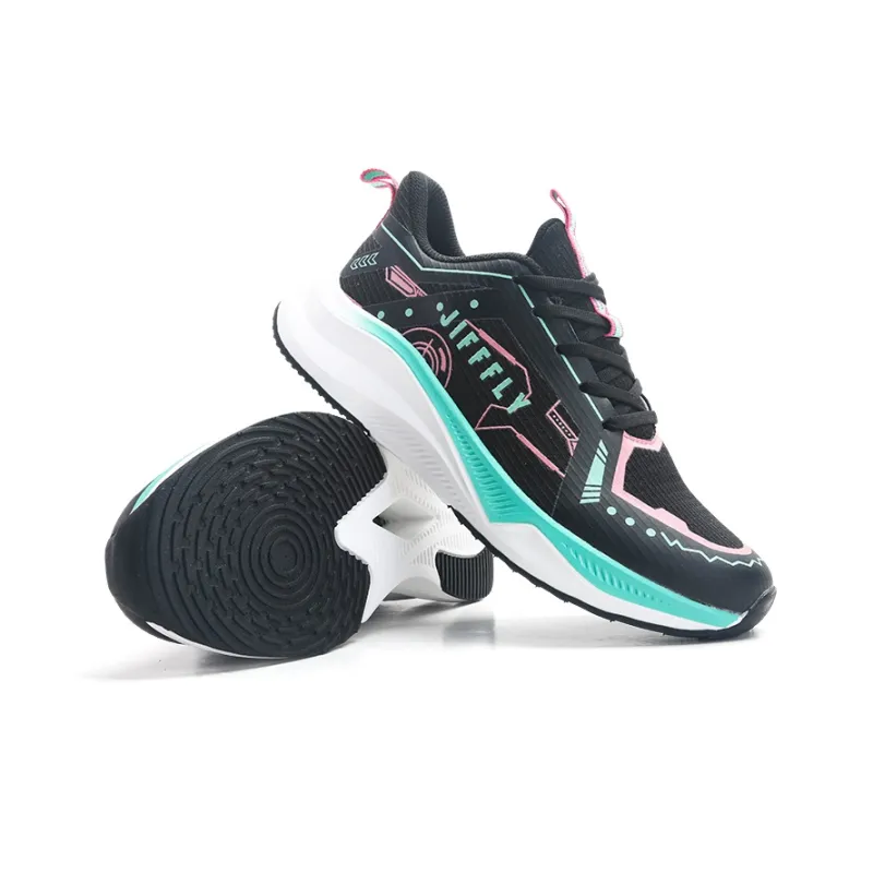 Jifffly Cushioning Anti Slip And Wear Resistant Breathable Height Increasing Rebound Low Top Running Shoes Men's-3