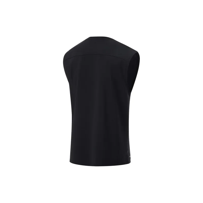 LINING Tank Tops Men Black-1
