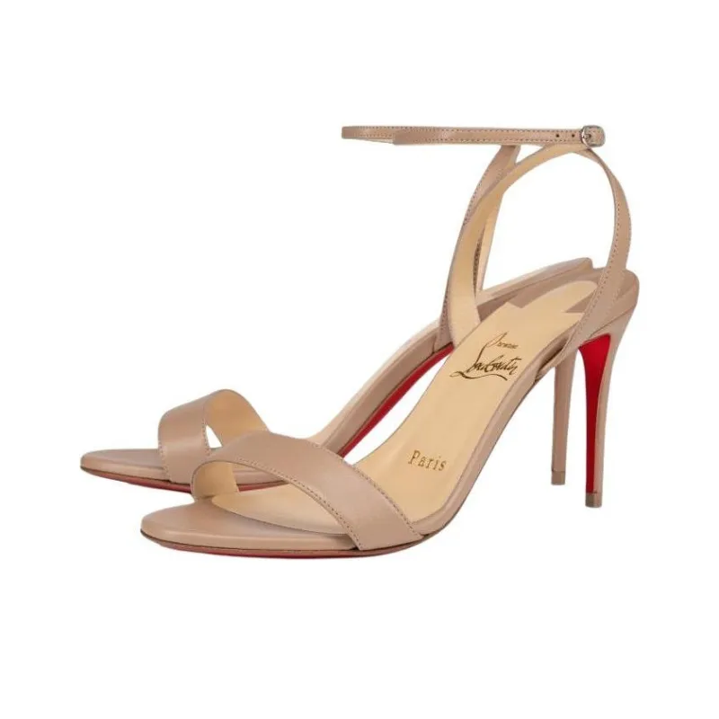 Christian Louboutin 85mm Loubigirl Leather Sandals Women's-2