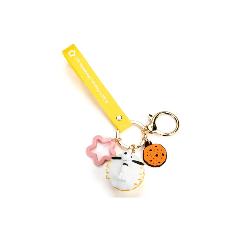 SNOOPY PVC Versatile Keychain Unisex-2