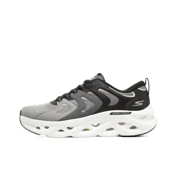 Skechers Go Run Swirl Tech Glide Step Hyper Burst 'Black Grey White'