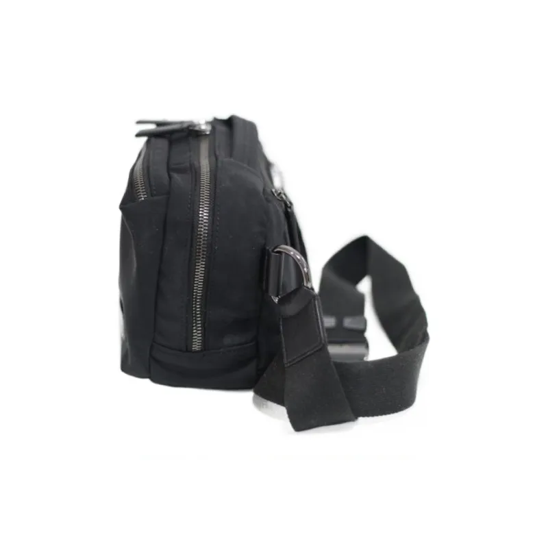 TUMI Nylon Shoulder Bag Crossbody Bag Mini Unisex Black-4