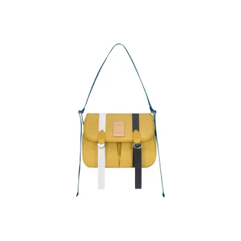 LONGCHAMP Le Pliage Re-play Canvas One Shoulder Canvas Bag Crossbody Bags Large Size Women's Corn Color