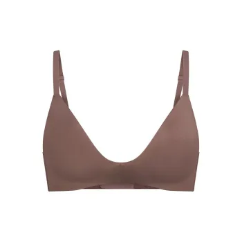 SKIMS WIRELESS FORM T-SHIRT DEMI BRA Bra Women's 1 Pack UMBER/Brown