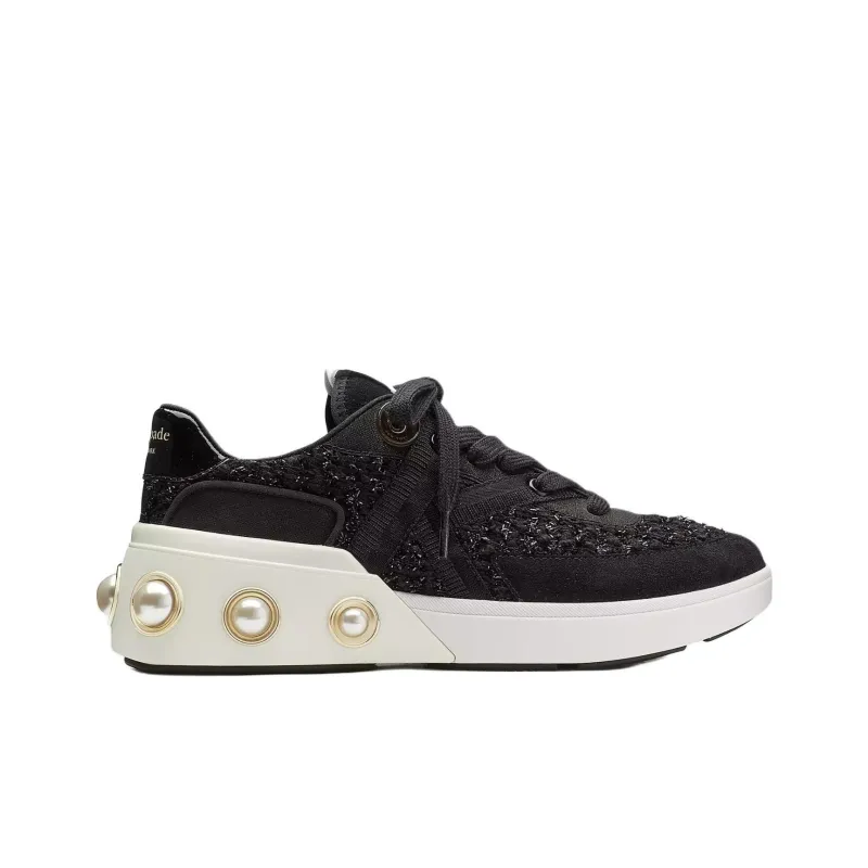 Kate Spade Low-Top Casual Shoes Women's Black-1