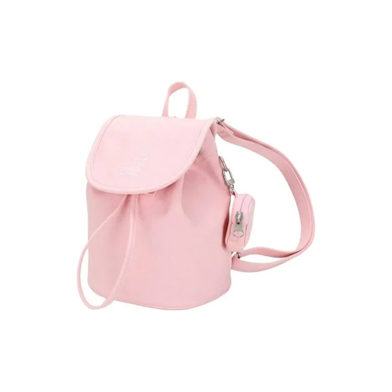 KANGOL Cotton Backpack Mini Unisex Pink-1