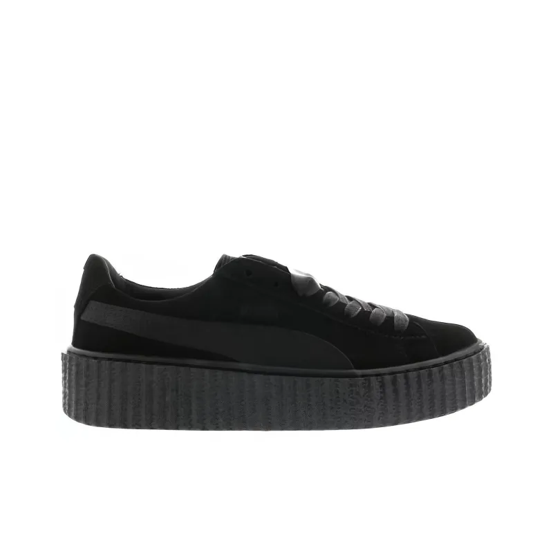 PUMA Creepers Rihanna Fenty Satin Black-1
