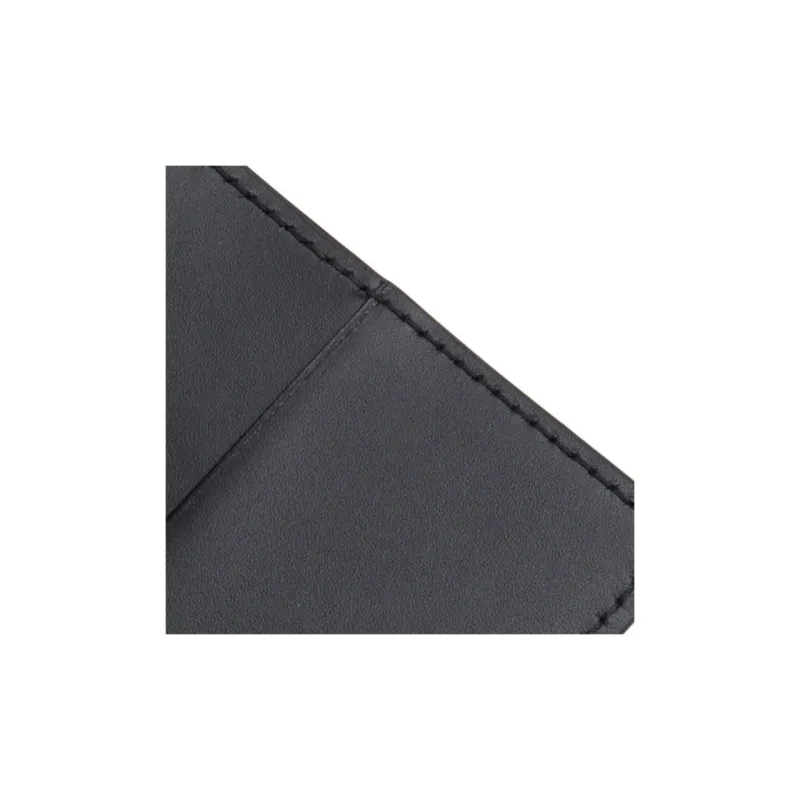 GUCCI Calfskin Passport Holder Men's Black-7