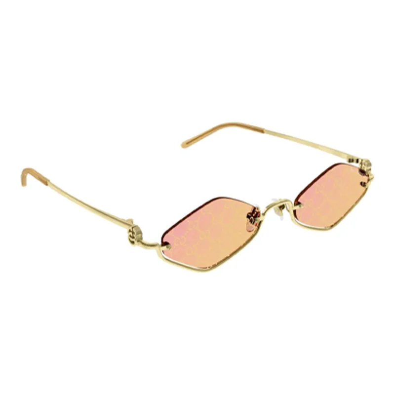 GUCCI Eyewear Geometric Frame Sunglasses-2