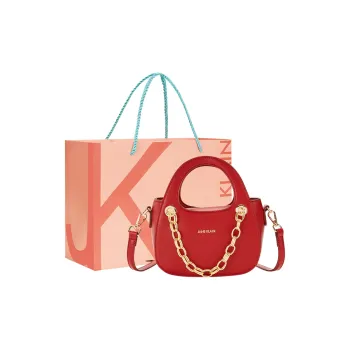 JANE KLAIN PU Portable Crossbody Bag Shoulder Bag Women's Black/White/Red/Nude