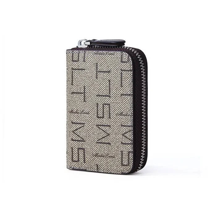 MashaLanti PVC Wallets Card Holders Regular Unisex Gray-2