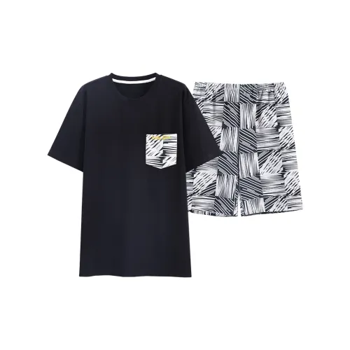 GOSO Pajama Set Women's Black Shades