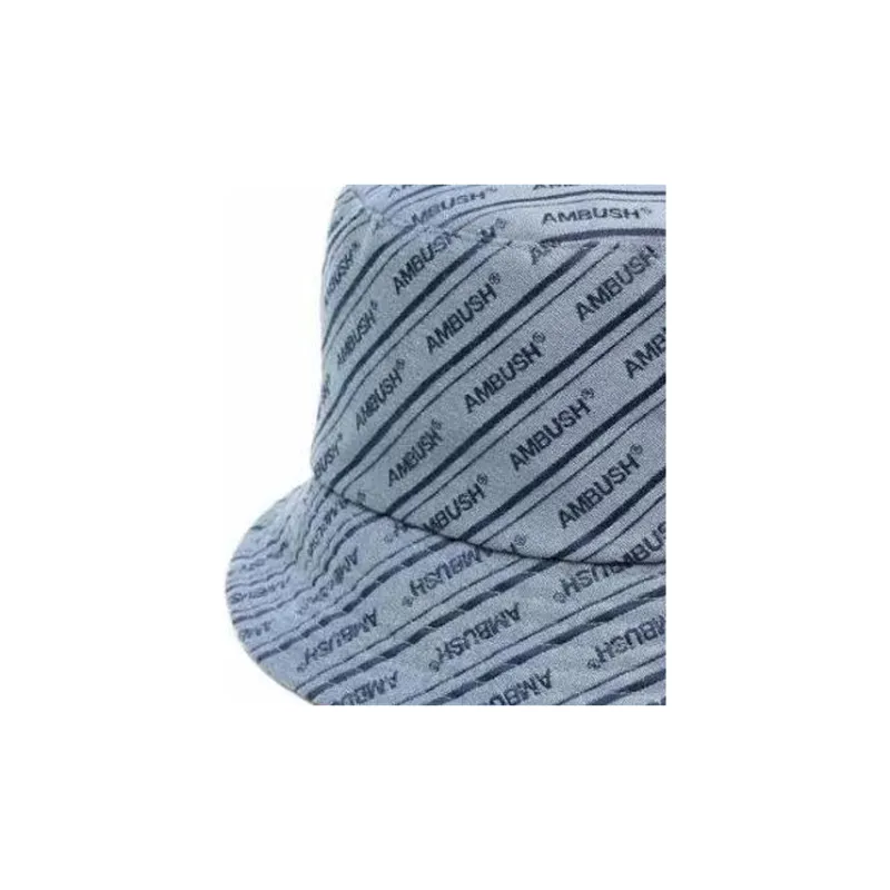 AMBUSH Cotton Bucket Hats Women's Blue-1
