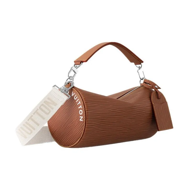 LOUIS VUITTON Soft Polochon Mm Cognac-1