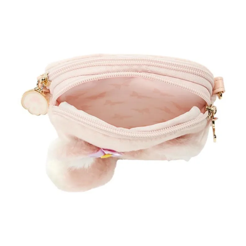Disney Plush Cell Phone Pouch, Crossbody Bag, Shoulder Bag Women's Pink-2