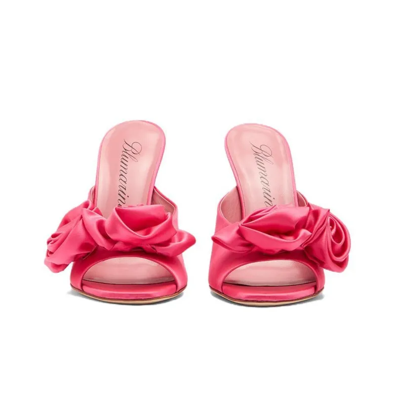 Blumarine Slide Slippers Women's Pink-3