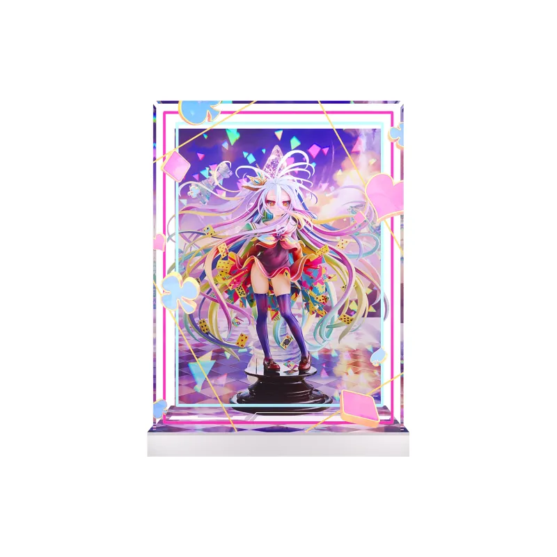 AOWOBOX GSC Good Smile Company No Game No Life White-Yū Amano Art Works-Figure Display Case Model Accessories-4