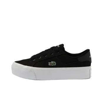 LACOSTE Low Top Skateboard Shoes Women's Black