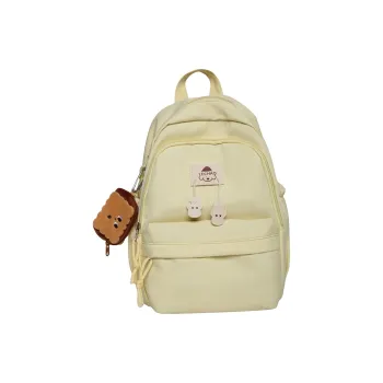 SWIMADE Nylon Backpack Regular Unisex Solid Color