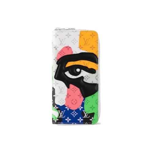 LOUIS VUITTON Zippy Vertical Wallet Multicolor