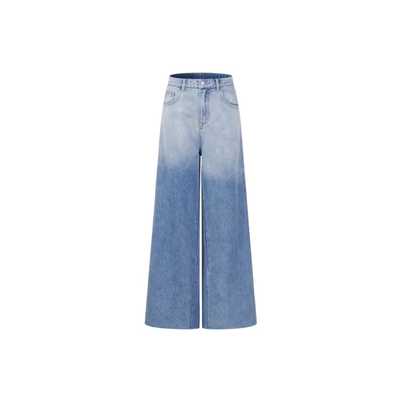 Three Quarters Jeans Women's Blue-0