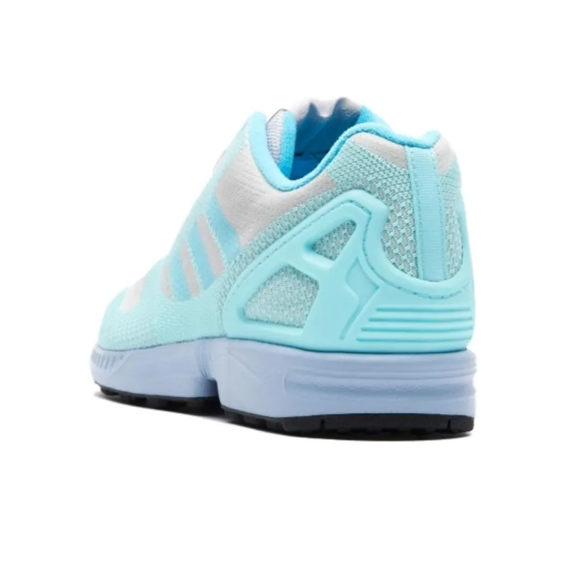 Zx Flux Adidas Weave 'Bright Cyan'-2