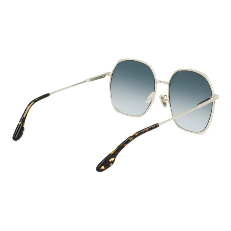 Victoria Beckham Square Sunglasses Women's Silver-6